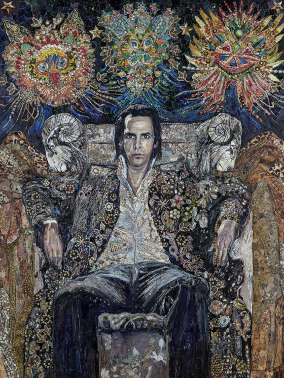 NICK CAVE THE EMPEROR Original Artwork and Fine Art Print